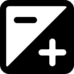 Light Mode Exposure 1 Icon from Ultimate Bold Set