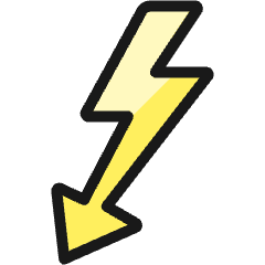 Light Mode Flash Icon from Ultimate Colors Set