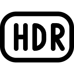 Light Mode Hdr Icon from Ultimate Regular Set