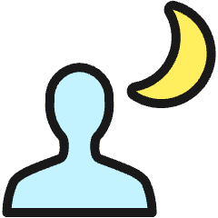 Light Mode Night Icon from Ultimate Colors Set