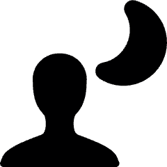 Light Mode Night Icon from Ultimate Bold Set