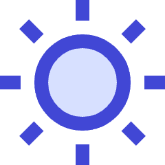 Brightness 4 Icon from Sharp Duo Set