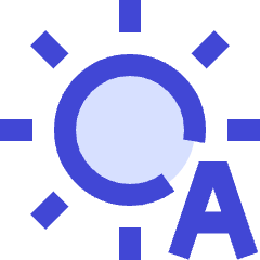 Brightness Auto Icon from Sharp Duo Set