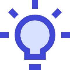 Lightbulb On Icon from Sharp Duo Set