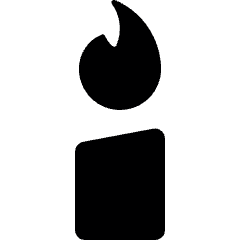 Candle Icon from Ultimate Bold Set