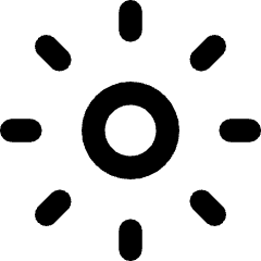 Brightness 1 Icon from Core Remix Set
