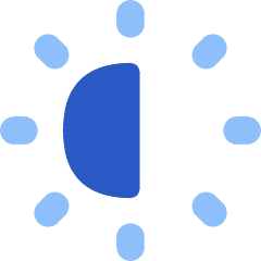 Brightness 2 Icon from Flex Flat Set