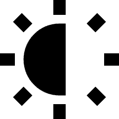 Brightness 2 Icon from Sharp Remix Set