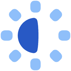 Brightness 2 Icon from Plump Flat Set