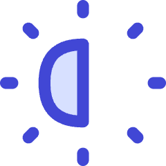Brightness 2 Icon from Flex Duo Set
