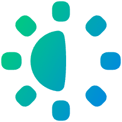 Brightness 2 Icon from Plump Gradient Set