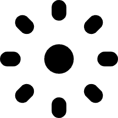 Brightness 3 Icon from Micro Solid Set
