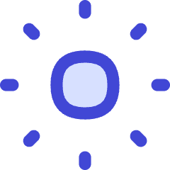 Brightness 4 Icon from Flex Duo Set