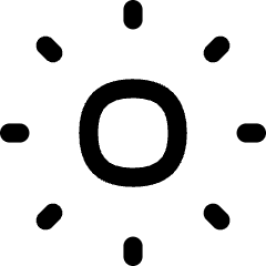 Brightness 4 Icon from Flex Line Set