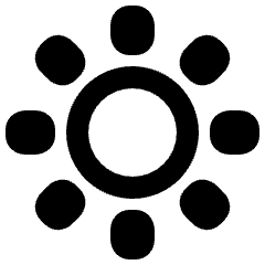 Brightness 4 Icon from Plump Remix Set