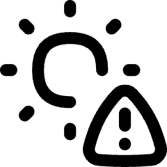 Brightness Alert Icon from Flex Line Set