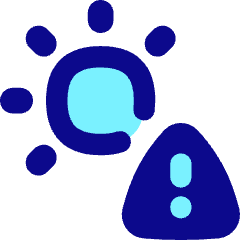 Brightness Alert Icon from Flex Pop Set