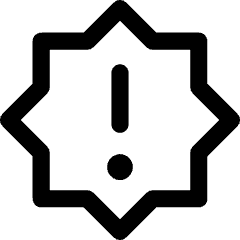 Brightness Alert Icon from Core Line Set