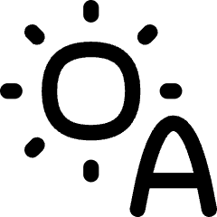 Brightness Auto Icon from Flex Line Set