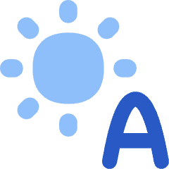 Brightness Auto Icon from Flex Flat Set