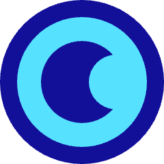 Dark Dislay Mode Icon from Sharp Pop Set