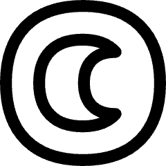 Dark Dislay Mode Icon from Flex Line Set
