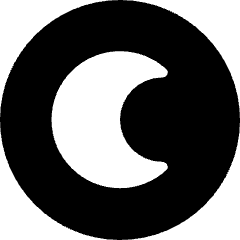 Dark Dislay Mode Icon from Core Solid Set