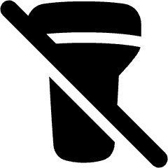 Flashlight Off Icon from Plump Solid Set
