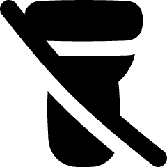 Flashlight Off Icon from Flex Solid Set