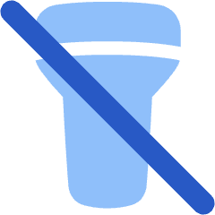 Flashlight Off Icon from Plump Flat Set
