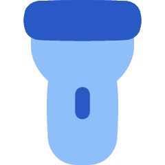 Flashlight Icon from Flex Flat Set