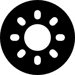 Light Display Mode Icon from Core Solid Set