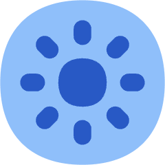 Light Display Mode Icon from Flex Flat Set