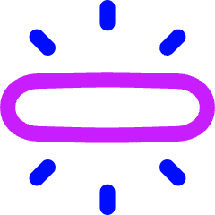 Light Fluorescent Ambient Icon from Flex Neon Set