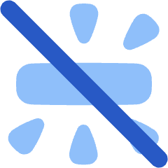 Light Fluorescent Ambient Off Disable Icon from Plump Flat Set