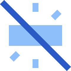 Light Fluorescent Ambient Off Disable Icon from Sharp Flat Set