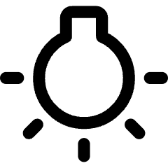 Light Home Ceiling On Icon from Core Line Set