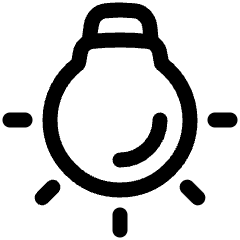 Light Home Ceiling On Icon from Plump Line Set