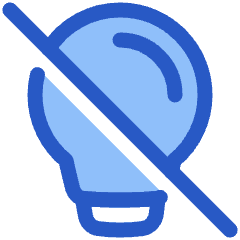 Light Off Icon from Plump Duo Set