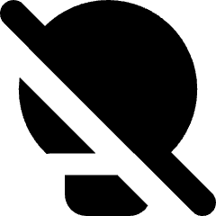 Light Off Icon from Micro Solid Set
