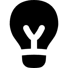 Lightbulb Icon from Flex Solid Set