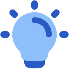 Lightbulb On Icon from Plump Flat Set