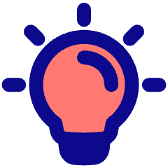 Lightbulb On Icon from Plump Pop Set