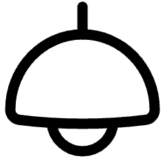 Lighting Decorative Ceiling Lamp Icon from Plump Line Set