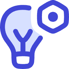 Lighting Setting Bolt Nut Icon from Flex Duo Set