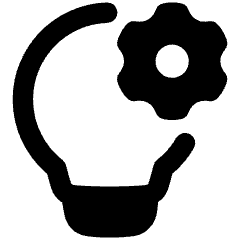Lighting Setting Gear Icon from Plump Remix Set