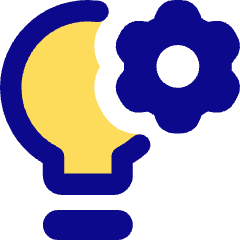 Lighting Setting Gear Icon from Core Pop Set