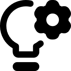 Lighting Setting Gear Icon from Core Remix Set