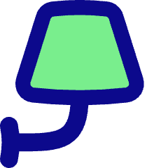 Lighting Wall Lamp Icon from Flex Pop Set