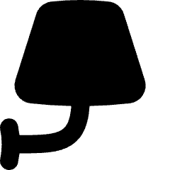 Lighting Wall Lamp Icon from Flex Solid Set